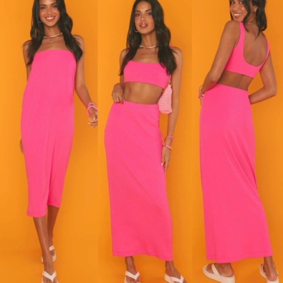 Show Me Your MuMu Dresses & Skirts - Show Me Your Mumu Elle Skirt Pink New